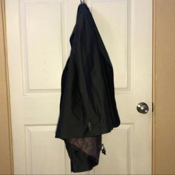 Kenneth Cole Men Black Blazer Black Cotton - Picture 9 of 14